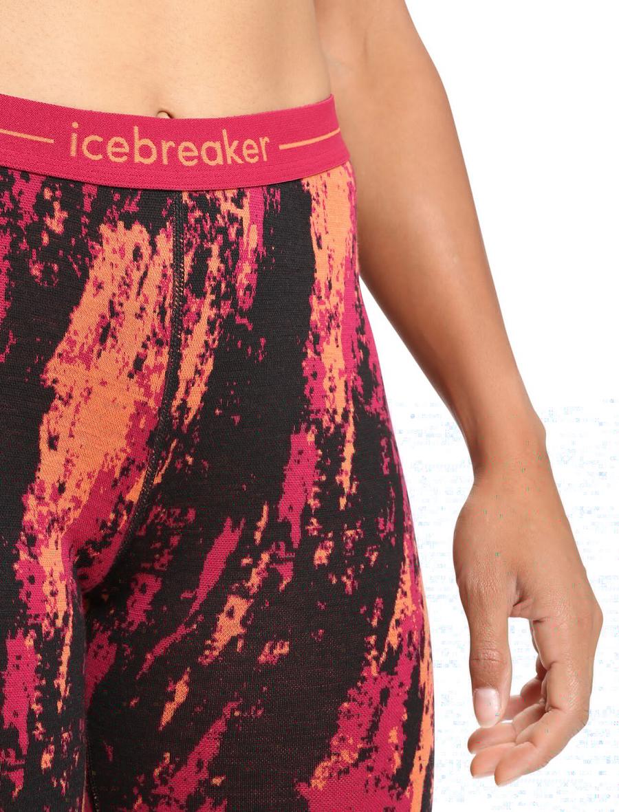 Icebreaker Merino 250 Vertex Leggings Sedimentary Naisten Base Layers Pinkki | FI 1844XYUF